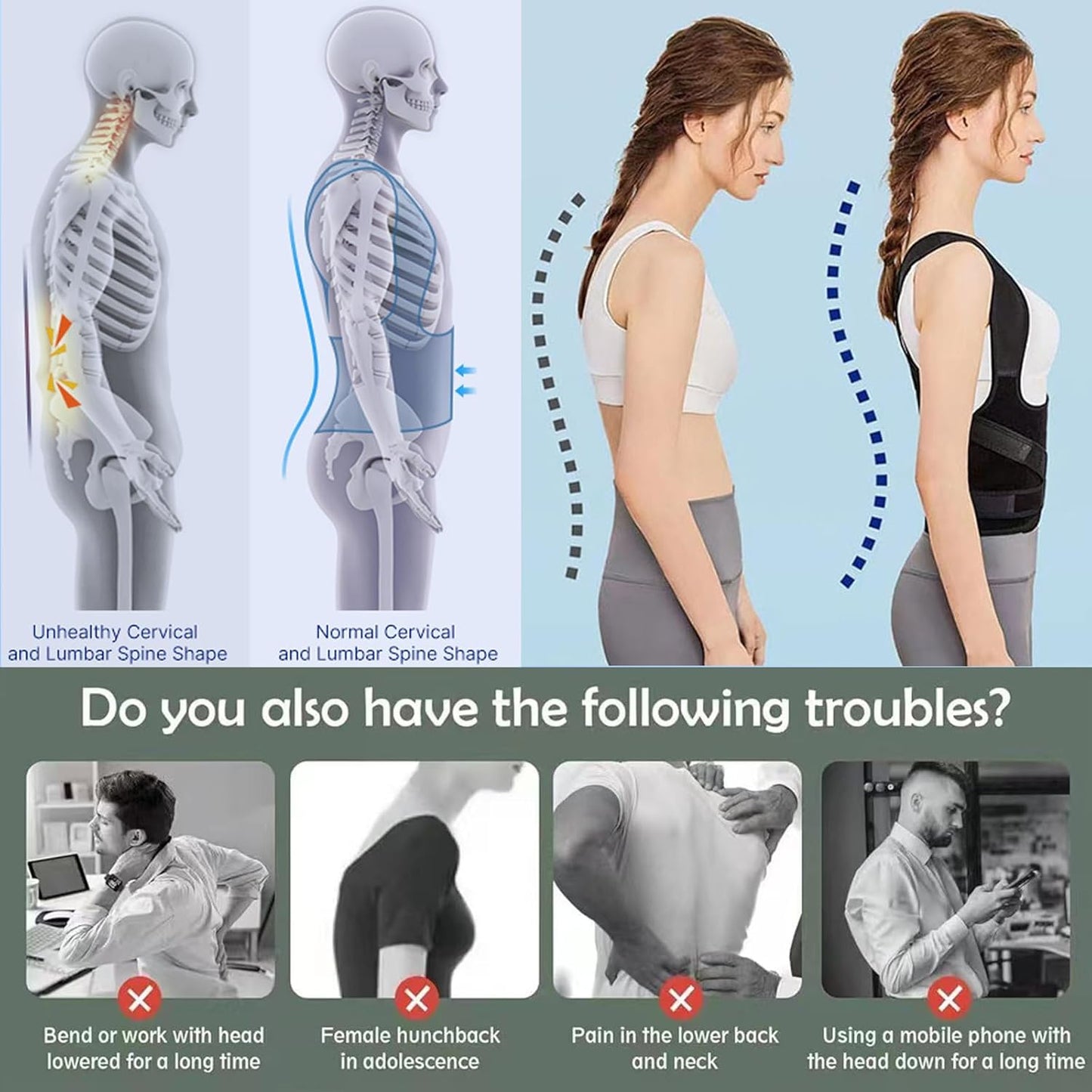 Smart Adjustable Posture Corrector