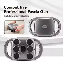 Six Head Deep Tissue Massage Gun Muscle Relaxation & Recovery Tool