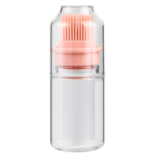 Silicone Oil Bottle with Brush – BBQ & Baking Tool